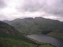 The View from Middle Fell Summit